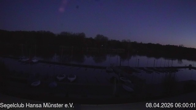 Archiv Foto Webcam Münster: Segelclub am Aasee