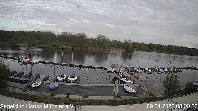 Archiv Foto Webcam Münster: Segelclub am Aasee