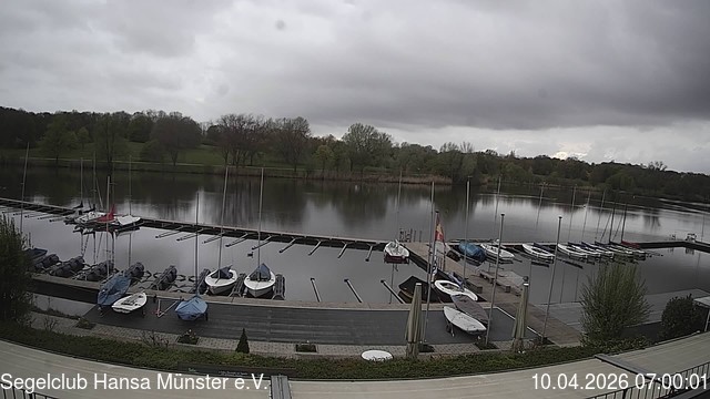 Archiv Foto Webcam Münster: Segelclub am Aasee