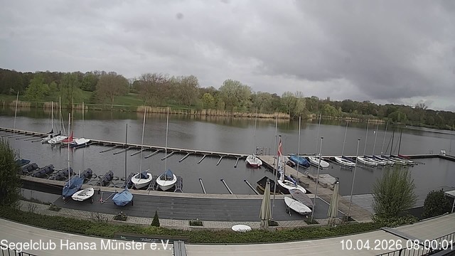 Archiv Foto Webcam Münster: Segelclub am Aasee
