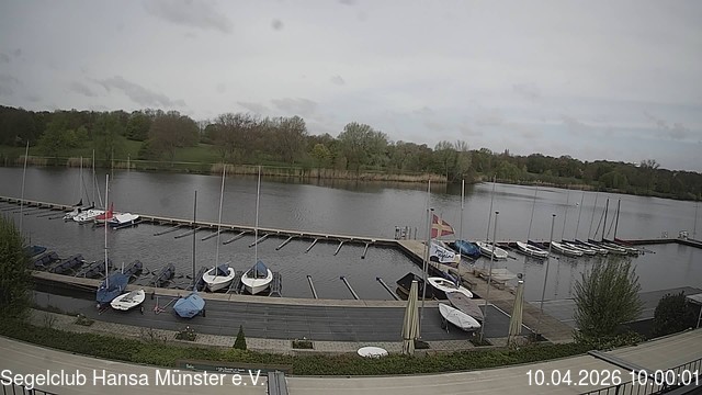 Archiv Foto Webcam Münster: Segelclub am Aasee