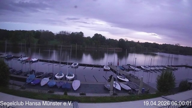 Archived image Webcam Münster: Sailing Club