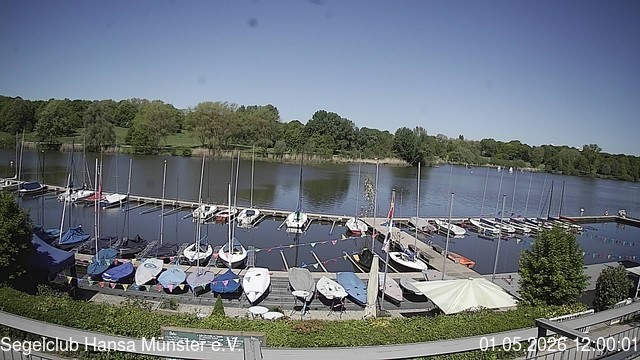 Archived image Webcam Münster: Sailing Club