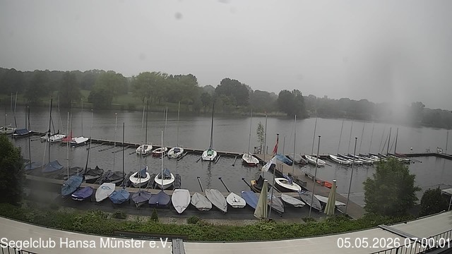 Archived image Webcam Münster: Sailing Club