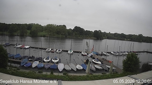 Archived image Webcam Münster: Sailing Club