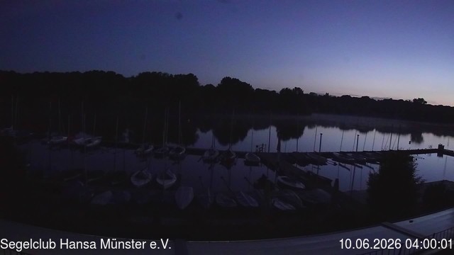 Archiv Foto Webcam Münster: Segelclub am Aasee