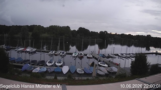 Archiv Foto Webcam Münster: Segelclub am Aasee