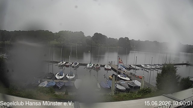 Archiv Foto Webcam Münster: Segelclub am Aasee