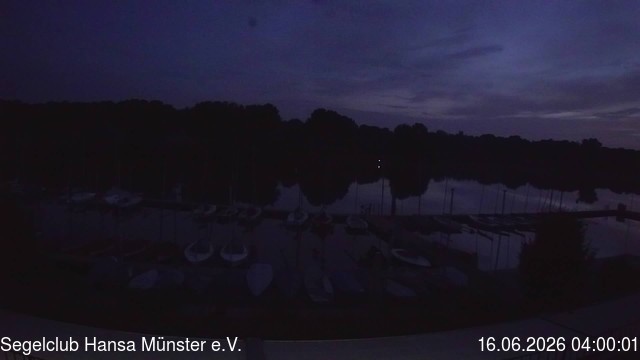 Archived image Webcam Münster: Sailing Club