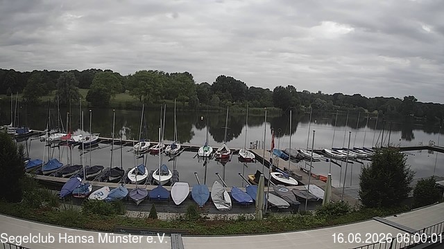 Archived image Webcam Münster: Sailing Club