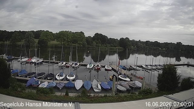 Archived image Webcam Münster: Sailing Club