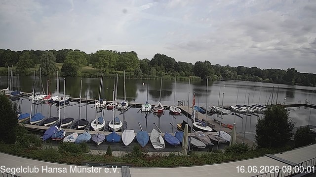Archived image Webcam Münster: Sailing Club