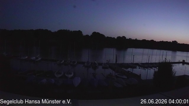 Archiv Foto Webcam Münster: Segelclub am Aasee