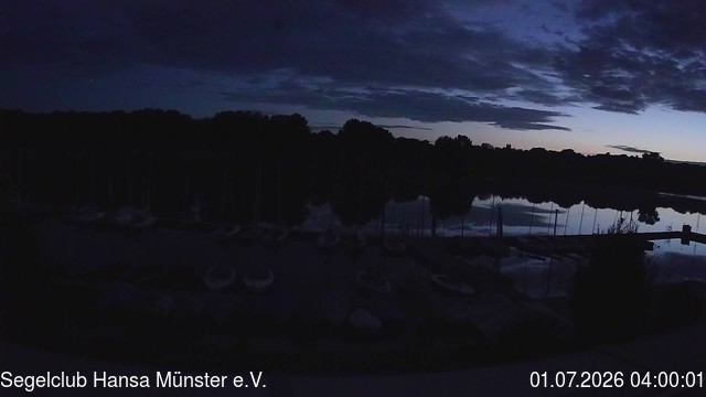 Archiv Foto Webcam Münster: Segelclub am Aasee