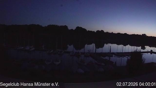 Archiv Foto Webcam Münster: Segelclub am Aasee