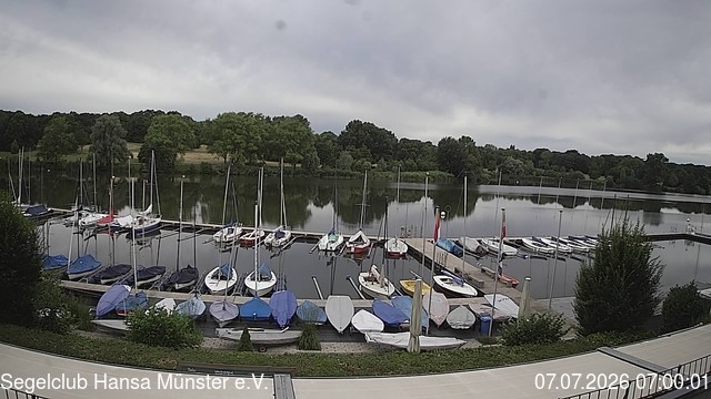 Archiv Foto Webcam Münster: Segelclub am Aasee
