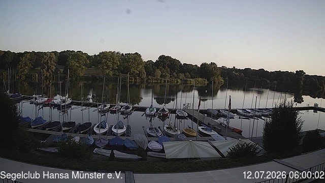 Archived image Webcam Münster: Sailing Club