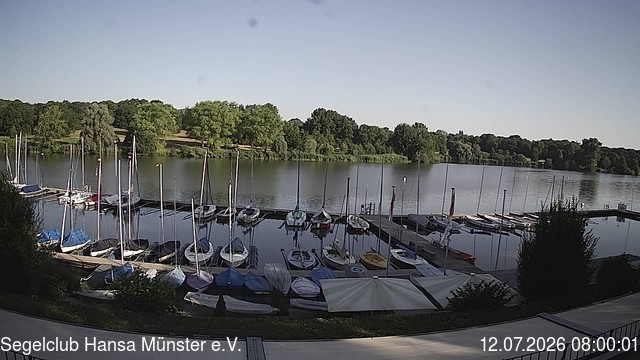 Archived image Webcam Münster: Sailing Club