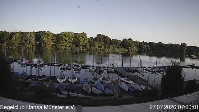 Archived image Webcam Münster: Sailing Club