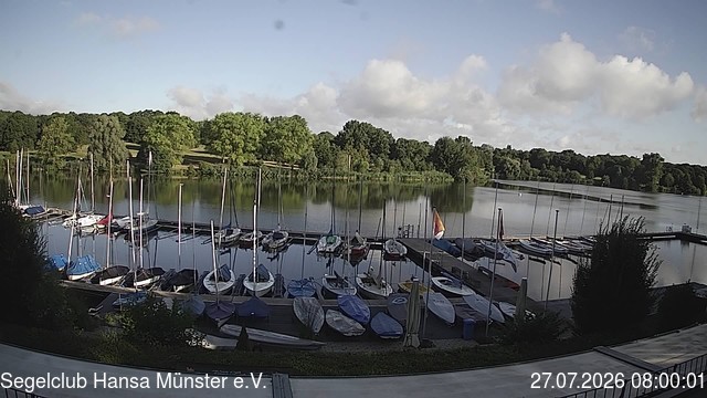 Archived image Webcam Münster: Sailing Club