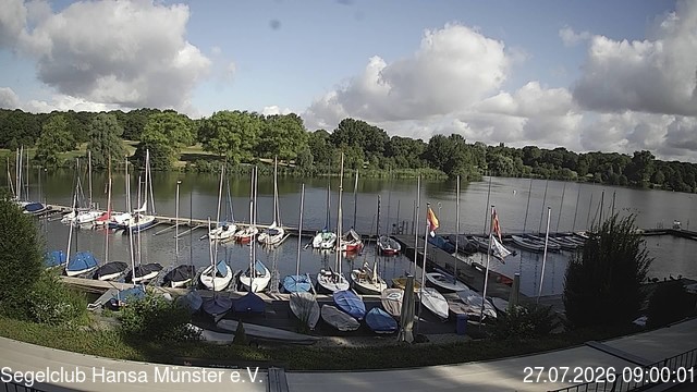 Archived image Webcam Münster: Sailing Club
