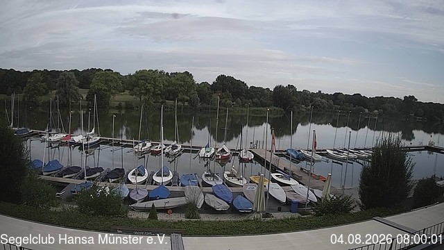 Archiv Foto Webcam Münster: Segelclub am Aasee