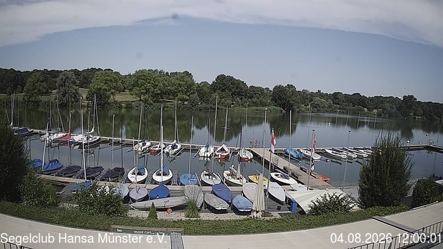 Archiv Foto Webcam Münster: Segelclub am Aasee