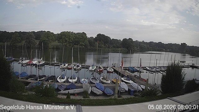 Archiv Foto Webcam Münster: Segelclub am Aasee