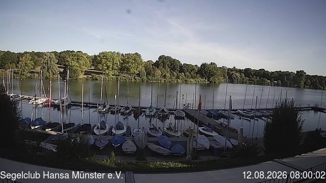 Archiv Foto Webcam Münster: Segelclub am Aasee