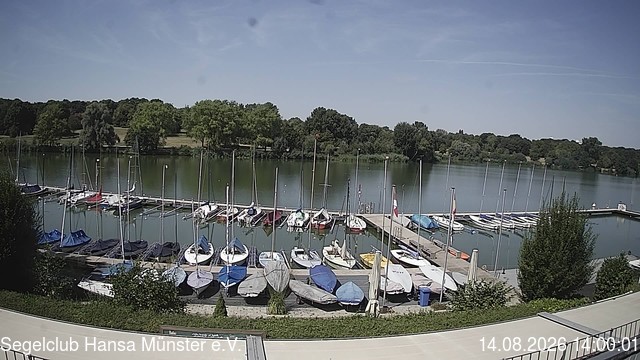Archived image Webcam Münster: Sailing Club