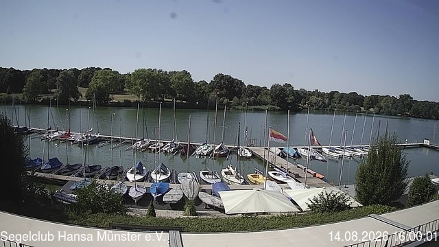 Archived image Webcam Münster: Sailing Club