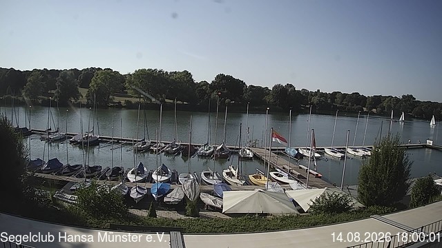 Archived image Webcam Münster: Sailing Club