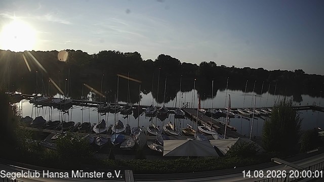 Archived image Webcam Münster: Sailing Club