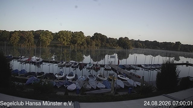 Archiv Foto Webcam Münster: Segelclub am Aasee