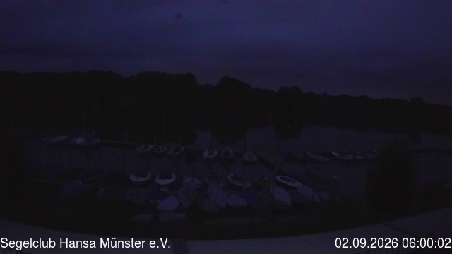 Archiv Foto Webcam Münster: Segelclub am Aasee