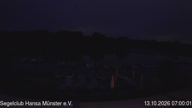 Archiv Foto Webcam Münster: Segelclub am Aasee