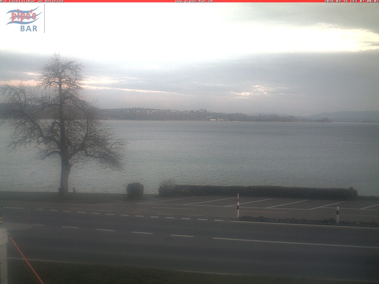 Archiv Foto Webcam Berlingen - Blick auf den Untersee