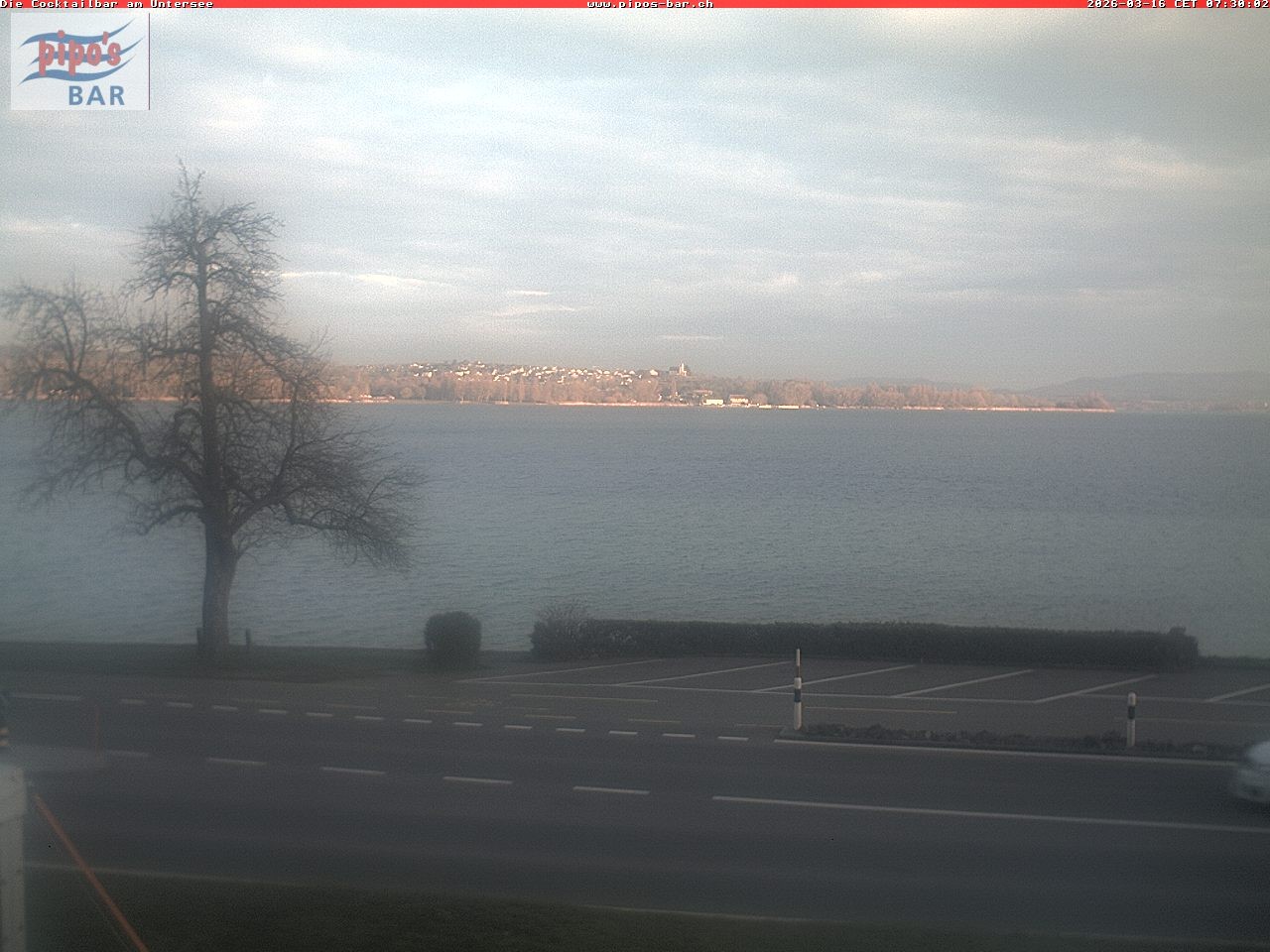 Archiv Foto Webcam Berlingen - Blick auf den Untersee