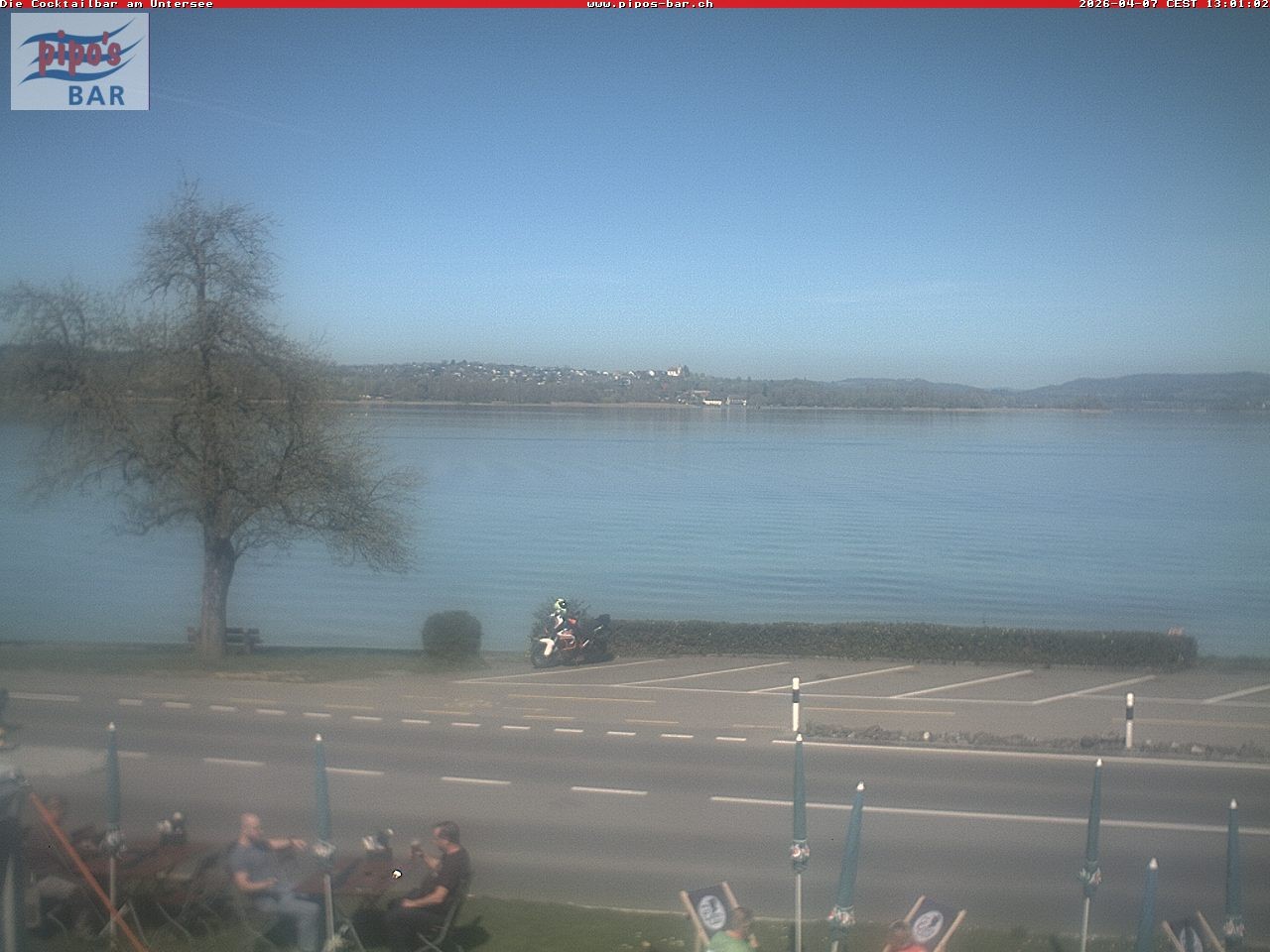 Archiv Foto Webcam Berlingen - Blick auf den Untersee