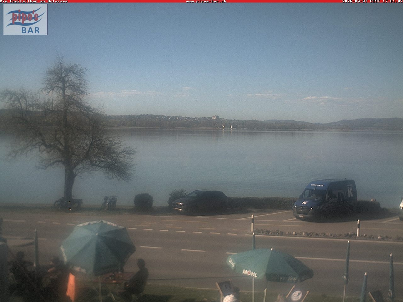 Archiv Foto Webcam Berlingen - Blick auf den Untersee