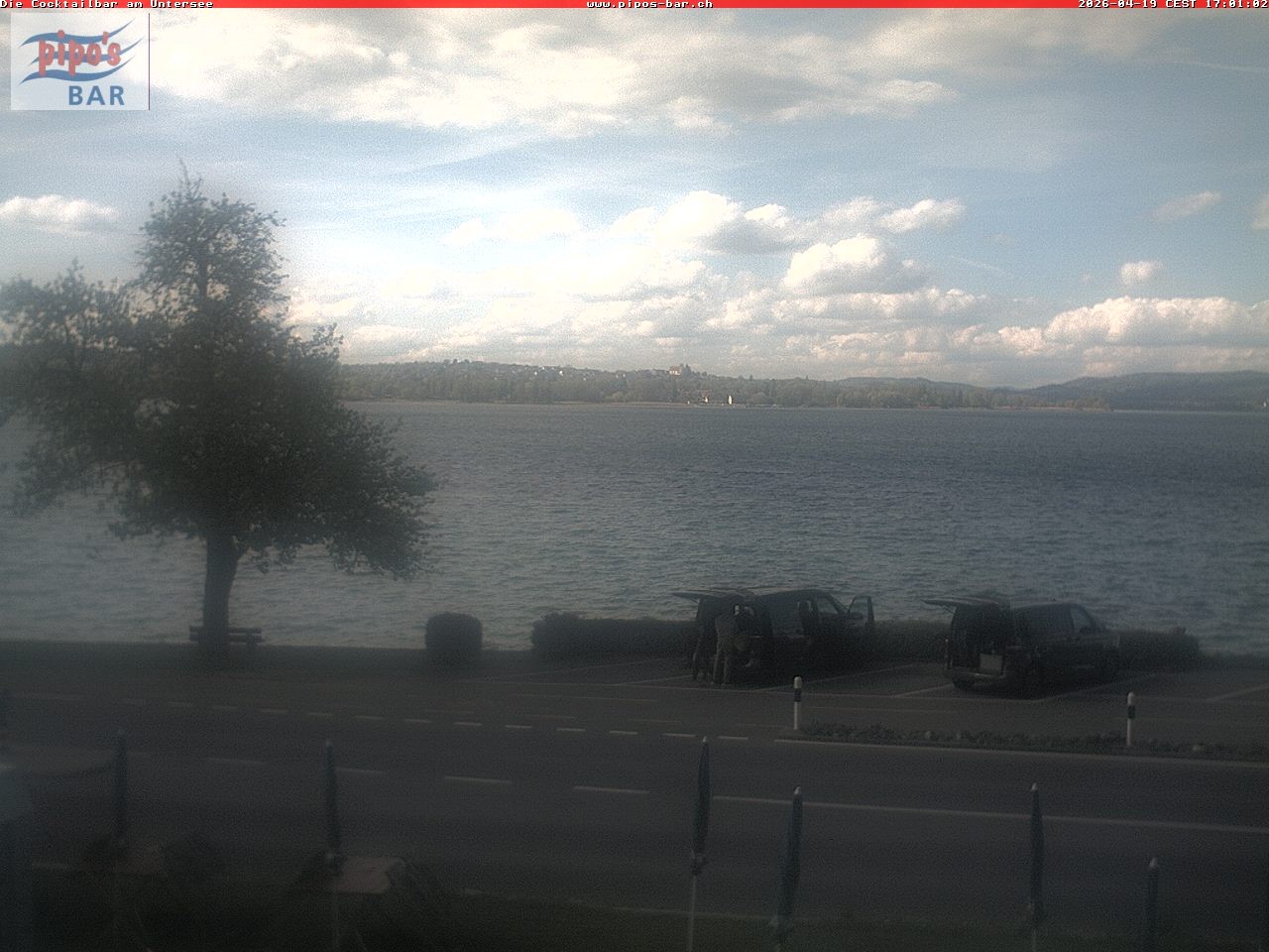 Archiv Foto Webcam Berlingen - Blick auf den Untersee