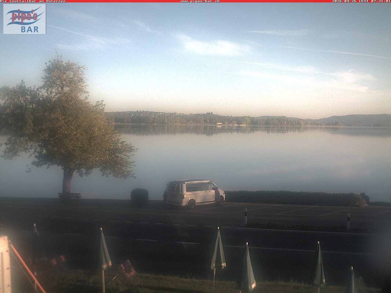 Archiv Foto Webcam Berlingen - Blick auf den Untersee