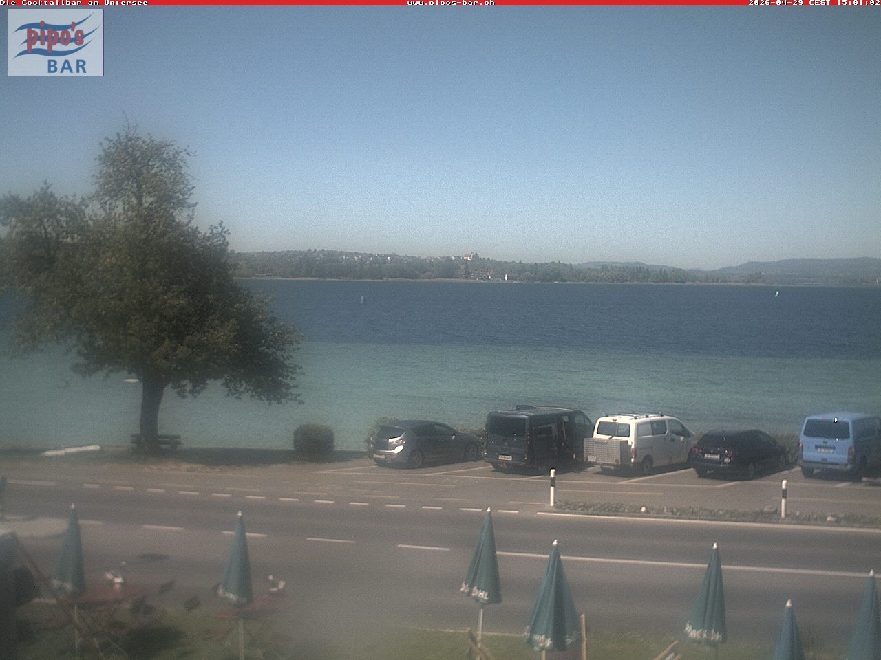 Archiv Foto Webcam Berlingen - Blick auf den Untersee