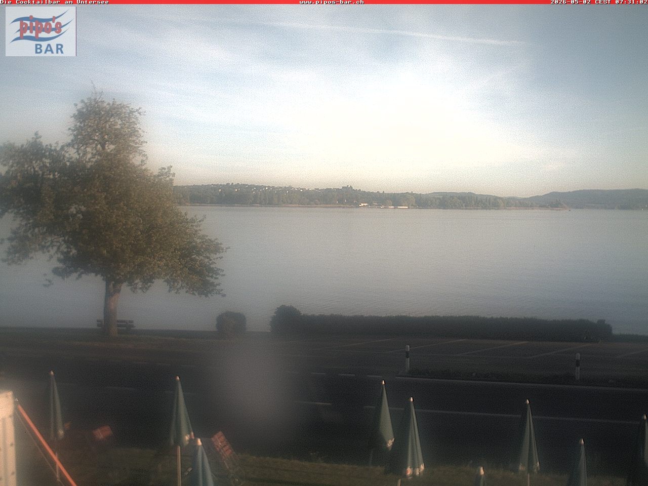 Archiv Foto Webcam Berlingen - Blick auf den Untersee