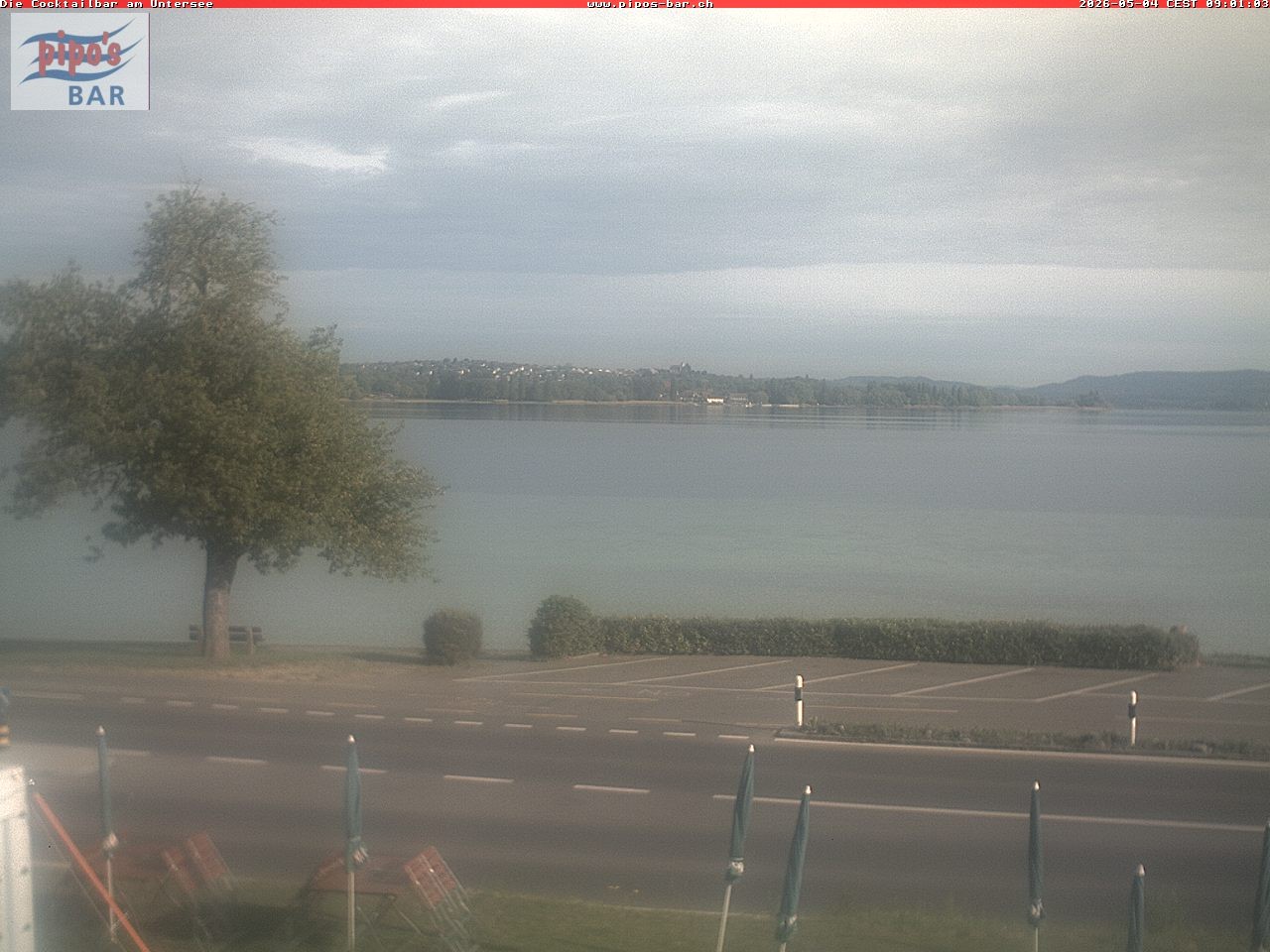 Archiv Foto Webcam Berlingen - Blick auf den Untersee