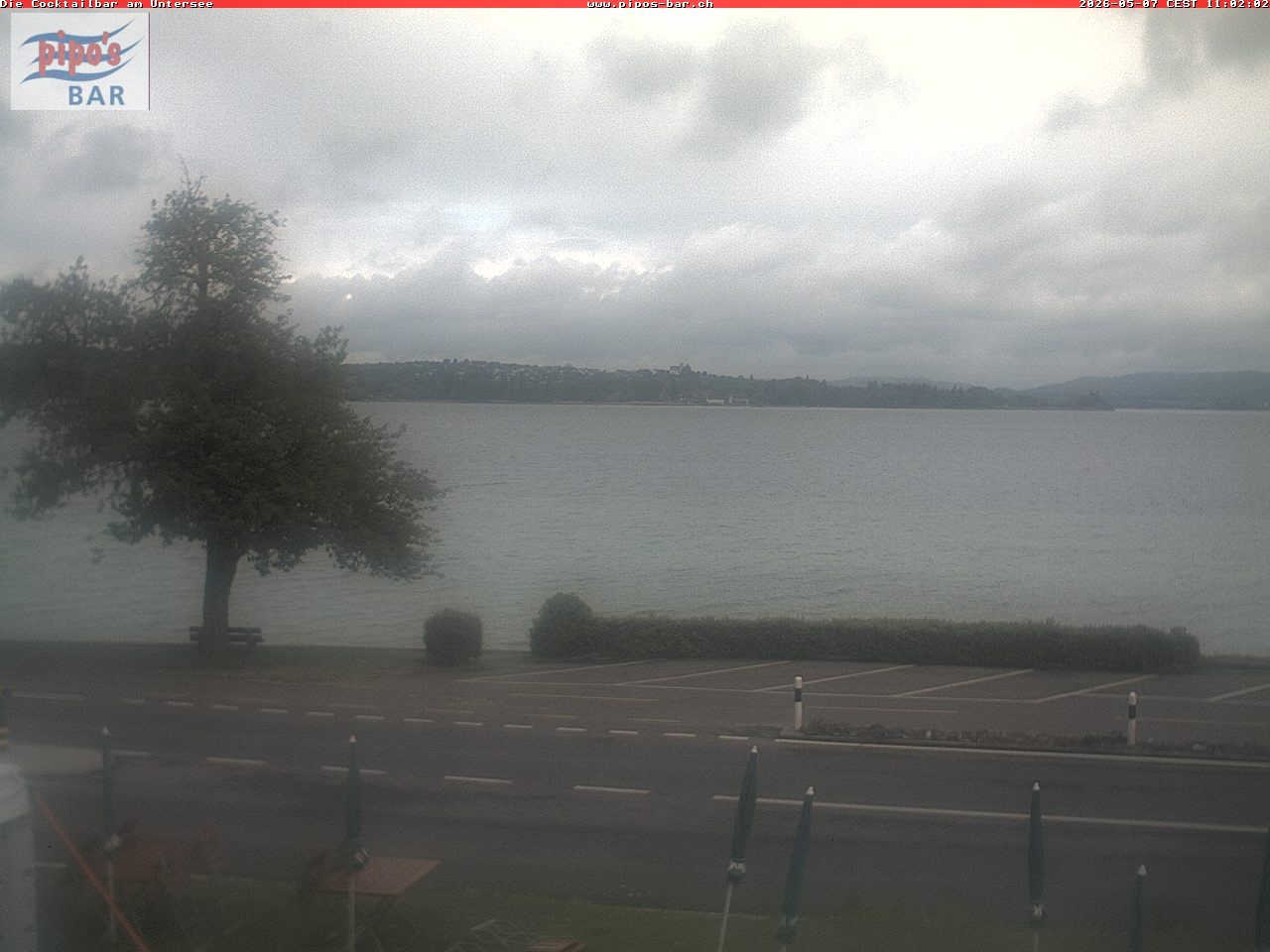 Archiv Foto Webcam Berlingen - Blick auf den Untersee