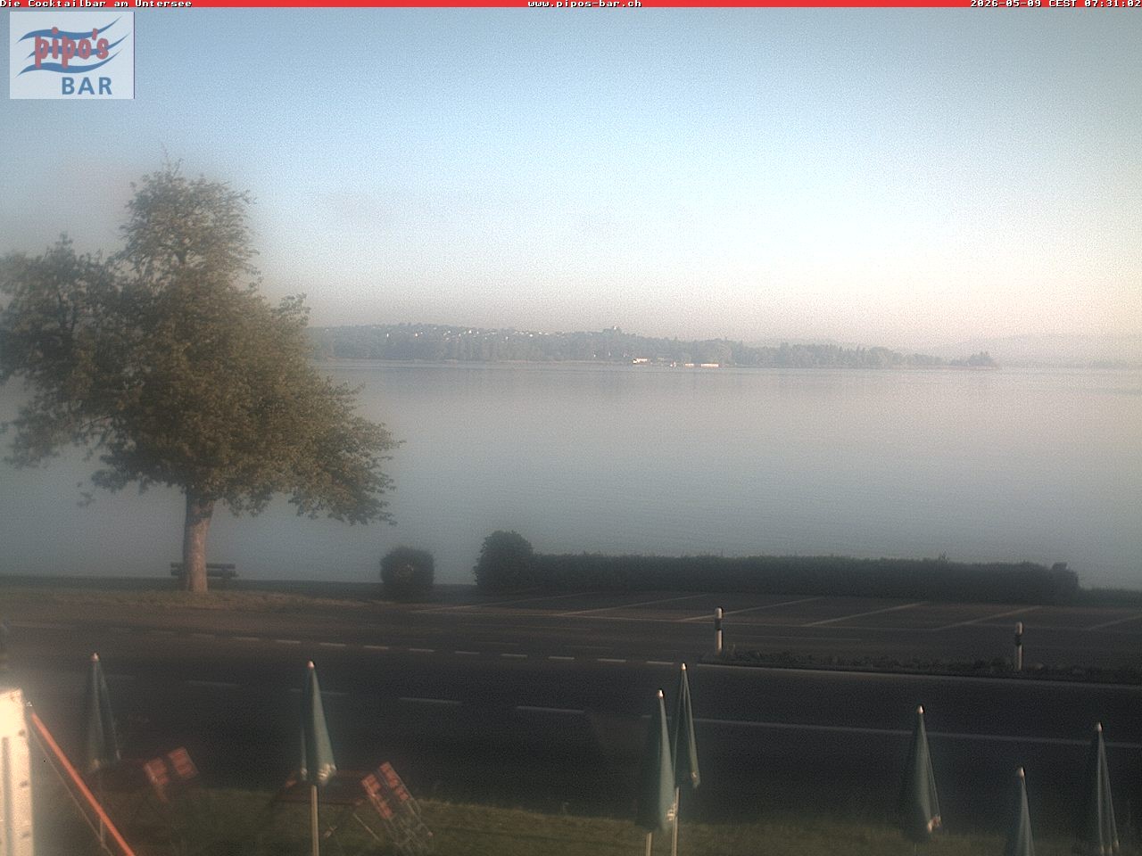 Archiv Foto Webcam Berlingen - Blick auf den Untersee