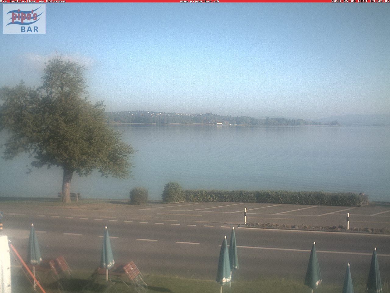 Archiv Foto Webcam Berlingen - Blick auf den Untersee