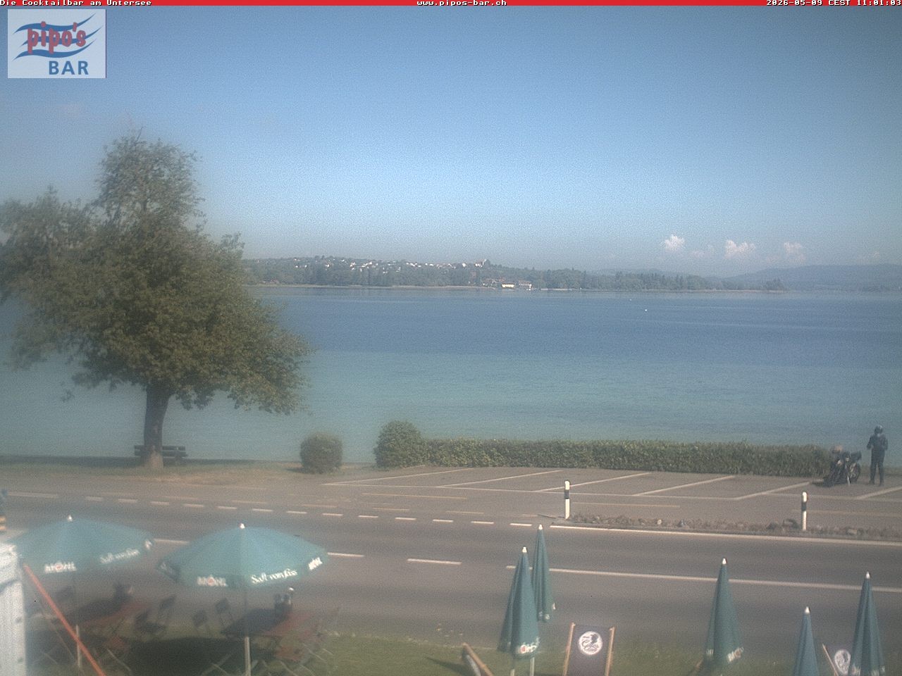 Archiv Foto Webcam Berlingen - Blick auf den Untersee