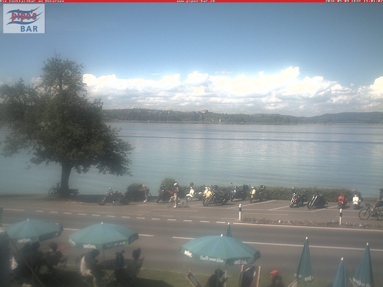 Archiv Foto Webcam Berlingen - Blick auf den Untersee